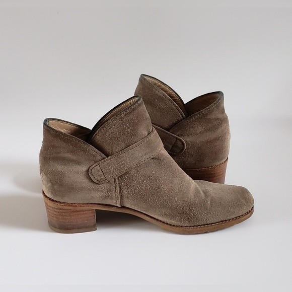 Stuart Weitzman Women's Brown Suede Ankle Boot Size 7.5 M - Picture 3 of 11